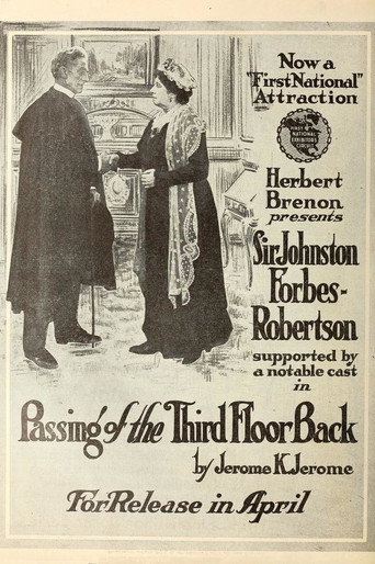 Movie poster for The Passing of the Third Floor Back (1918)