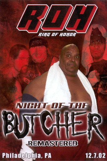 Movie poster for ROH: Night of The Butcher (2002)