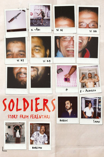 Movie poster for Soldiers. Story from Ferentari (2018)