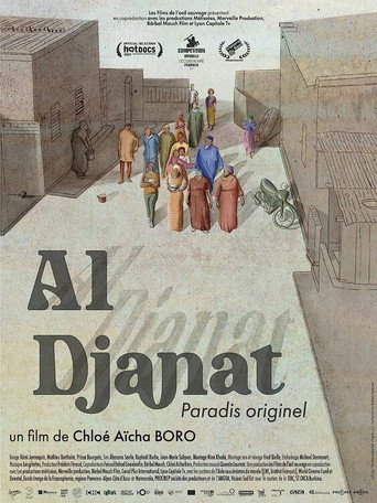 Movie poster for Al Djanat, the Original Paradise (2023)