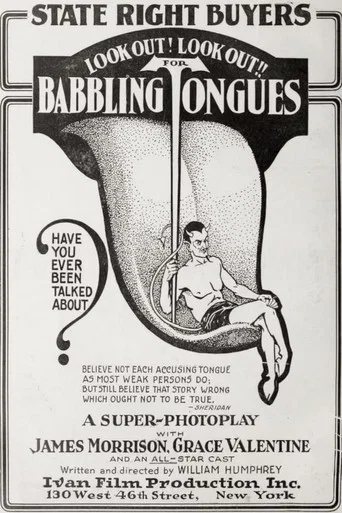 Movie poster for Babbling Tongues (1917)