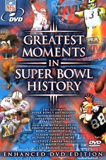 Movie poster for Greatest Moments in Super Bowl History (2000)