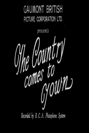 Movie poster for The Country Comes to Town (1933)