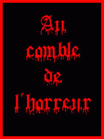 Movie poster for At the Height of Horror (1978)