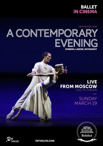 Movie poster for The Bolshoi Ballet: A Contemporary Evening (2017)