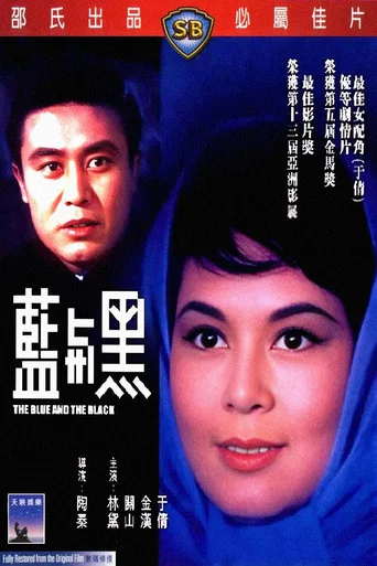 Movie poster for The Blue and the Black (1966)