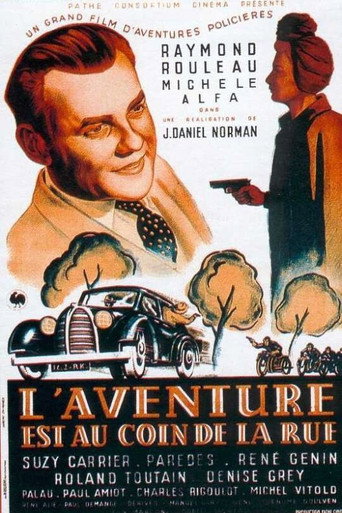 L'aventure est au coin de la rue poster