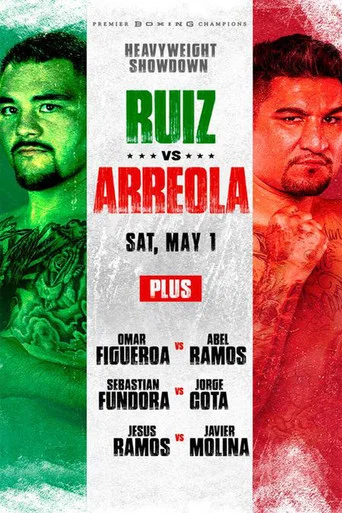 Movie poster for Andy Ruiz Jr. vs. Chris Arreola (2021)