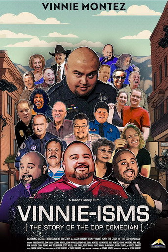 Movie poster for Vinnie-isms: The Story of the Cop Comedian (2025)