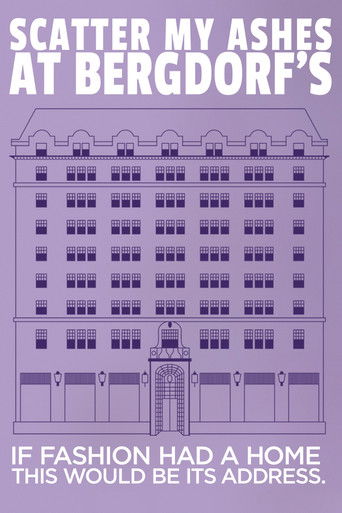 Scatter My Ashes at Bergdorf's poster