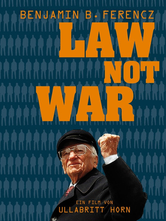 Movie poster for Law Not War (2015)