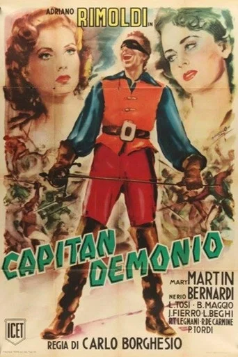 Movie poster for Capitan Demonio (1950)