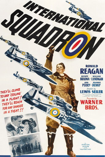Movie poster for International Squadron (1941)