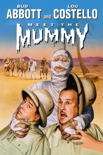 Movie poster for Abbott and Costello Meet the Mummy (1955)