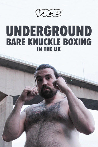 Movie poster for Underground: Bare Knuckle Boxing in the UK (2015)
