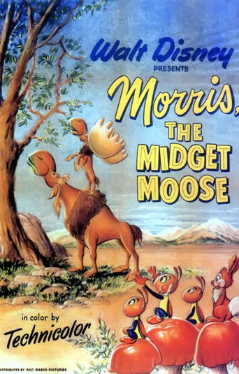 Movie poster for Morris the Midget Moose (1950)