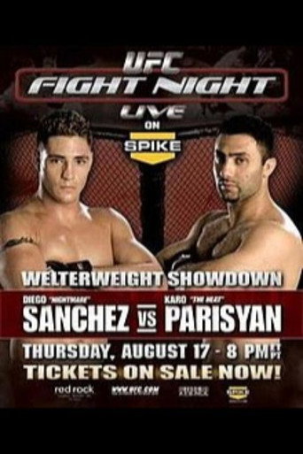 Movie poster for UFC Fight Night 6: Sanchez vs. Parisyan (2006)