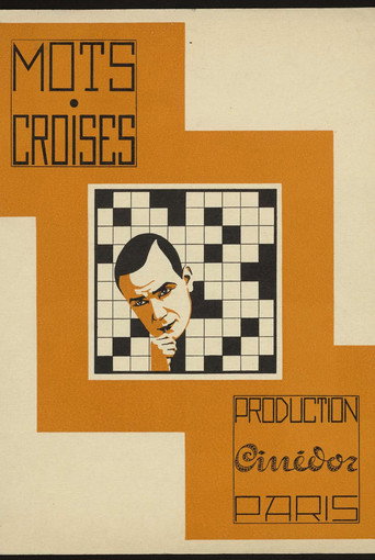 Movie poster for Mots croisés (1926)