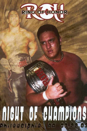 Movie poster for ROH: Night of Champions (2003)