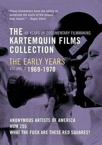 Movie poster for Anonymous Artists of America (1970)