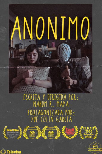 Movie poster for Anónimo (2020)