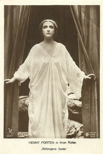 Movie poster for Gefangene Seele (1917)