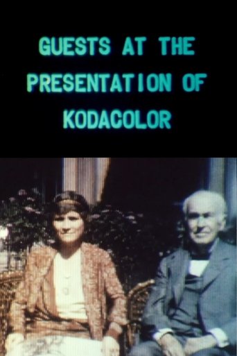 Guests at the Presentation of Kodacolor at the Home of Mr. George Eastman, Rochester, N.Y. poster