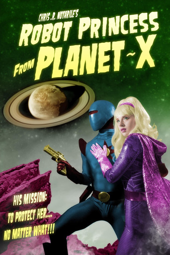 Movie poster for Robot Princess from Planet-X (2023)