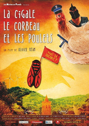 Movie poster for La Cigale, le Corbeau et les Poulets (2017)
