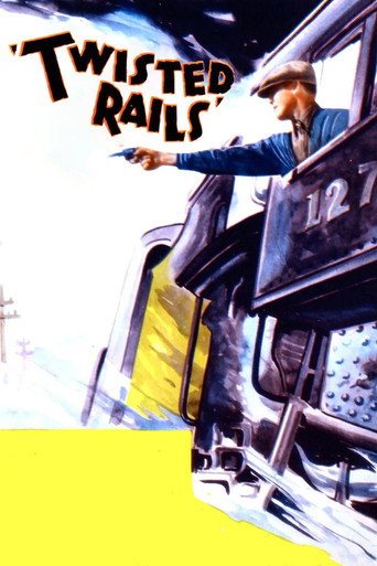 Movie poster for Twisted Rails (1934)