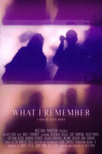 Movie poster for What I Remember (2025)