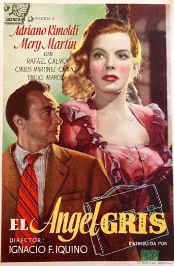 Movie poster for El ángel gris (1947)