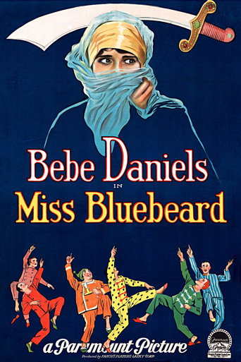Movie poster for Miss Bluebeard (1925)