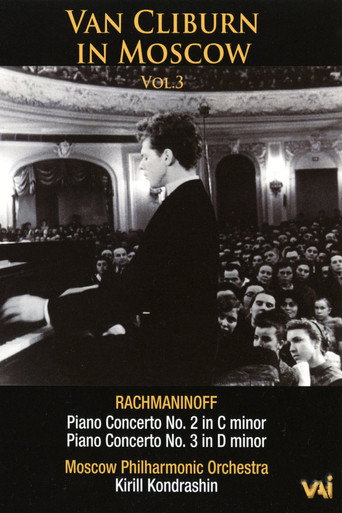 Movie poster for Van Cliburn in Moscow, Vol. 3