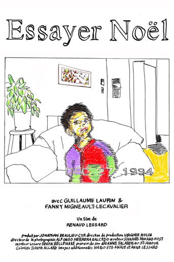 Movie poster for Essayer Noël