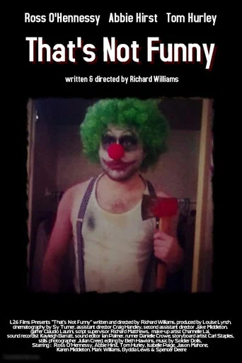 Movie poster for That's Not Funny (2017)
