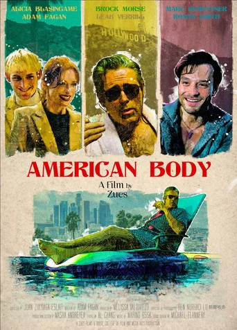 Movie poster for American Body (2023)