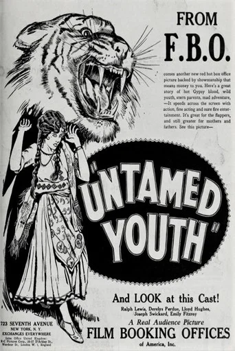 Movie poster for Untamed Youth (1924)