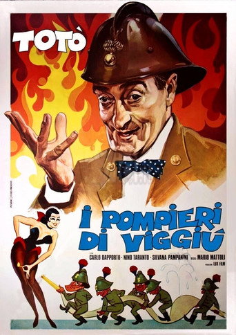 Movie poster for The Firemen of Viggiù (1949)