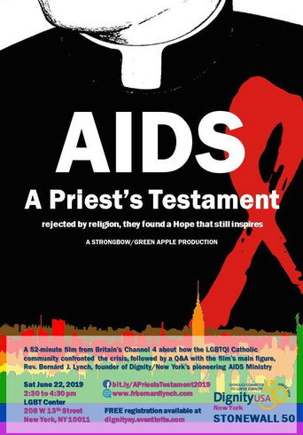 Movie poster for AIDS: A Priest's Testament (1987)