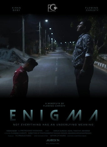 Movie poster for ENIGMA - shattered reality (2024)