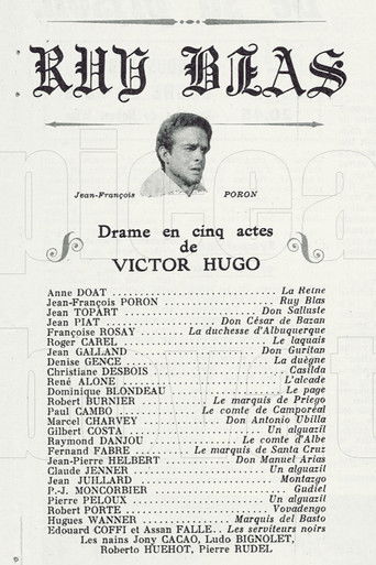 Ruy Blas poster