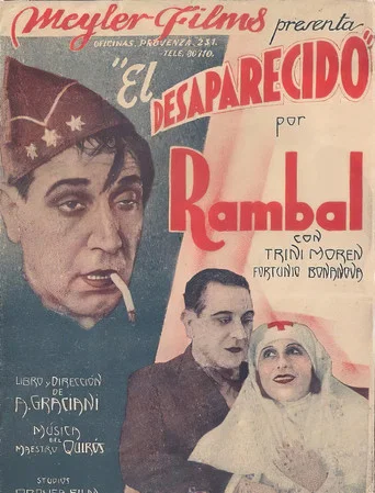 Movie poster for El desaparecido (1934)