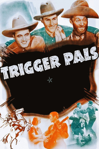 Movie poster for Trigger Pals (1939)