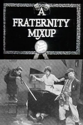 Movie poster for A Fraternity Mixup (1926)