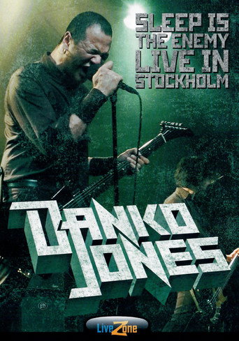 Movie poster for Danko Jones: Sleep Is The Enemy - Live In Stockholm (2006)