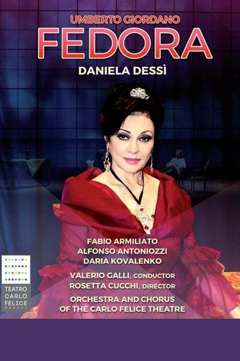 Movie poster for Fedora - Teatro Carlo Felice (2015)