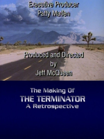 Movie poster for The Making of 'The Terminator': A Retrospective (1992)