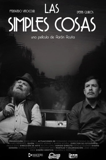 Movie poster for Las simples cosas (2024)
