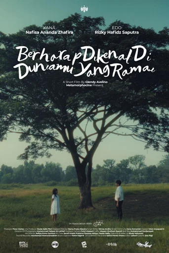 Movie poster for Berharap Dikenal Di Duniamu Yang Ramai (2026)